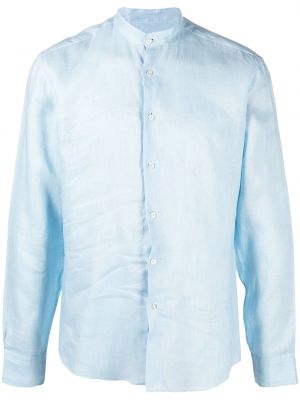 Camisa de cuello redondo Peninsula Swimwear azul