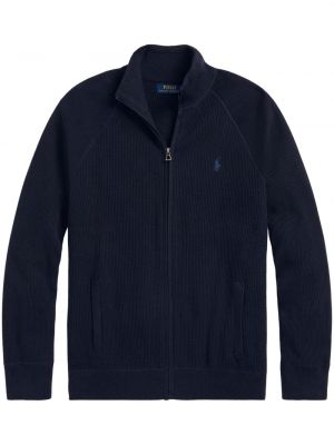 Kötött lenvászon lenvászon pólóing Polo Ralph Lauren kék