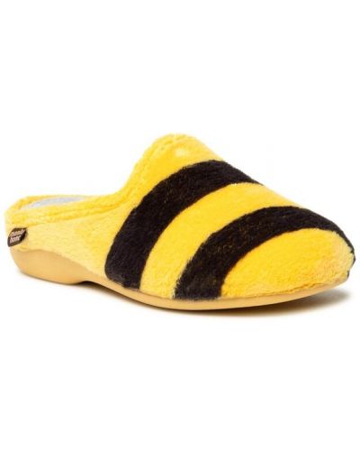 Papuci de casă Manitu galben