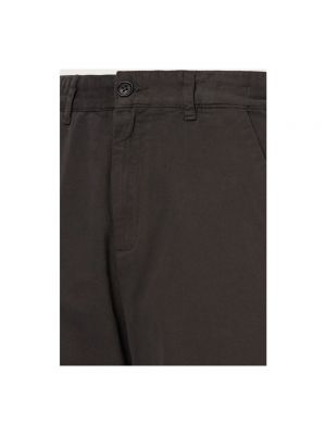 Pantalones de cachemir de algodón con estampado Massimo Alba marrón