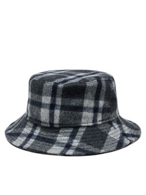 Kostkovaný klobouk New Era černý