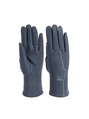 Перчатки Lorentino, демисезон/зима, подкладка, one size голубой
