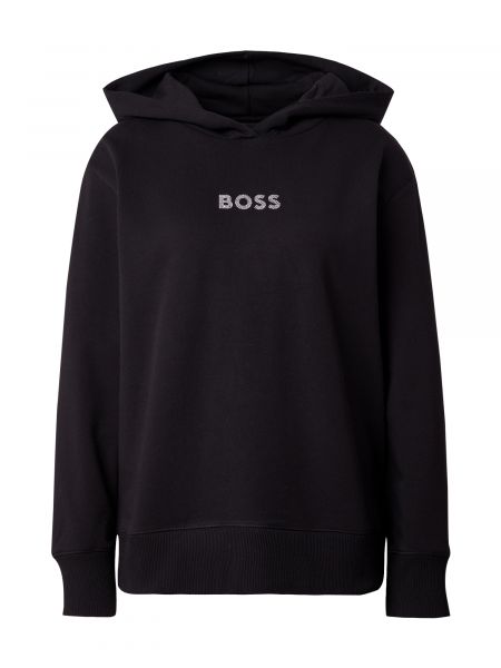 Gennemsigtig sweatshirt Boss sort