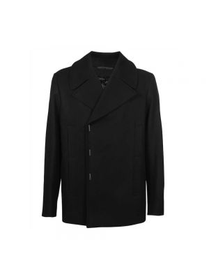 Czarny płaszcz Givenchy