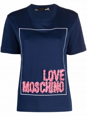 Camiseta Love Moschino azul