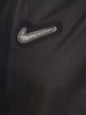 Giacca con cappuccio Nike nero