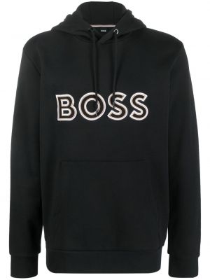 Hoodie Boss svart