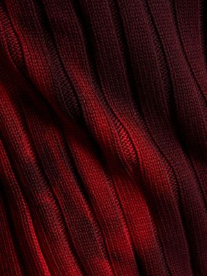 Bavlněný svetr Ferragamo červený