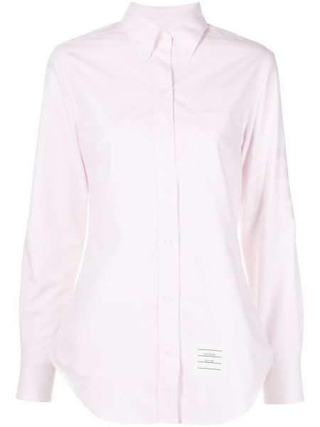 Camisa con botones Thom Browne rosa