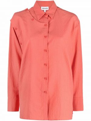 Camisa con botones Kenzo rosa