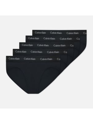 Хлопковые трусы Calvin Klein Underwear черные