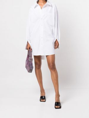 Robe chemise oversize Alexander Wang blanc