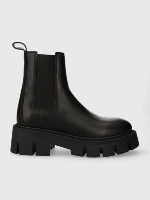 Кожаные ботинки челси Copenhagen черные