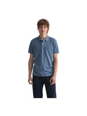 Poloshirt mit kurzen ärmeln Gant blau