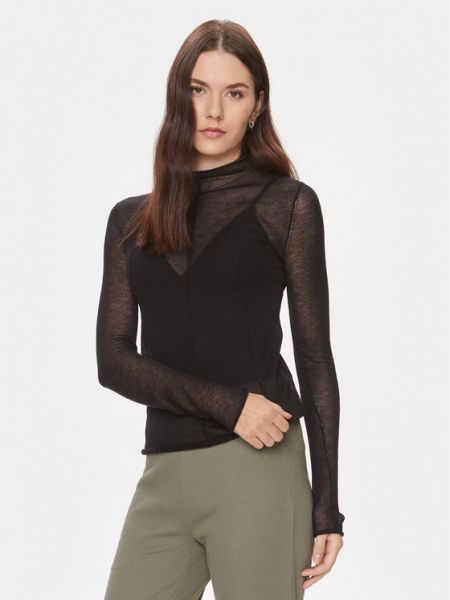 Черная блузка Calvin Klein