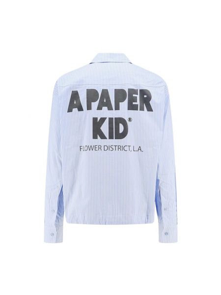 Koszula w paski A Paper Kid niebieska