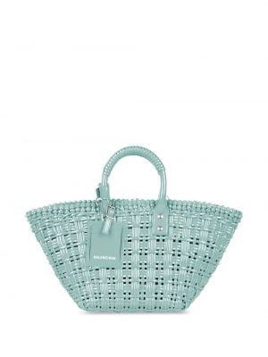 Nákupná taška Balenciaga zelená