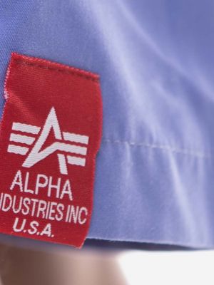 Σορτς Alpha Industries μωβ