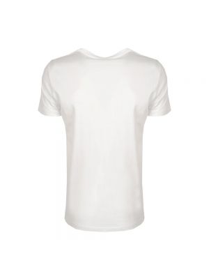 Camiseta de cuello redondo Diesel blanco
