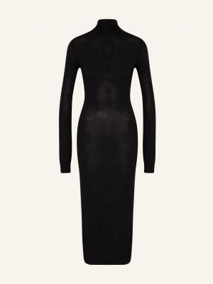 Pletené pletené pouzdrové šaty Filippa K černé