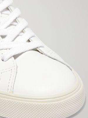 Кожаные кроссовки Veja белые