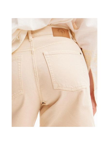 Jeans shorts Desigual beige