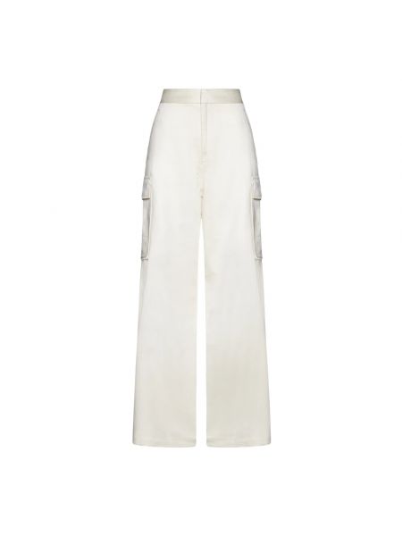 Szerokie spodnie eleganckie Filippa K białe