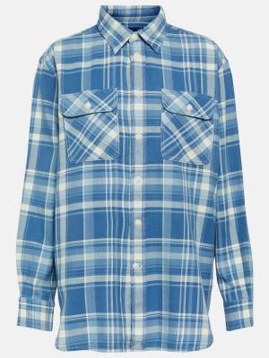 Pamučna košulja karirana Polo Ralph Lauren plava