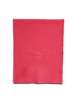 Jedwabna szal Givenchy czerwona