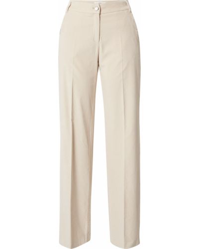 Широки панталони тип „марлен“ Brax бяло
