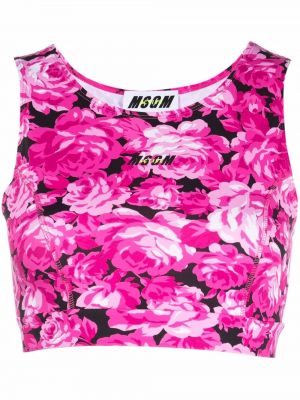 Crop top Msgm rosa