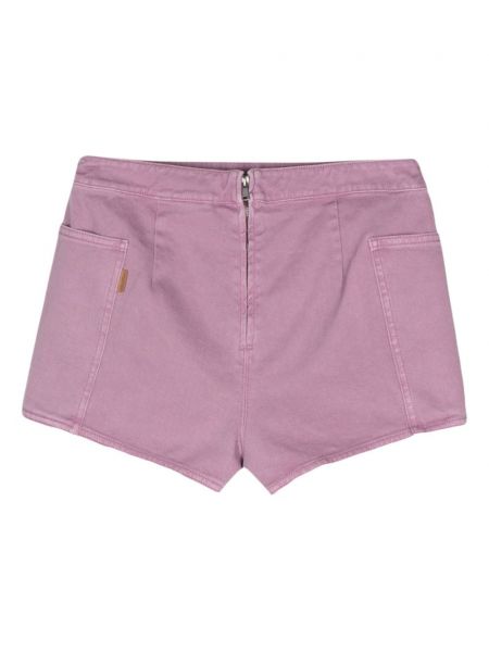 Shorts en jean Max Mara violet