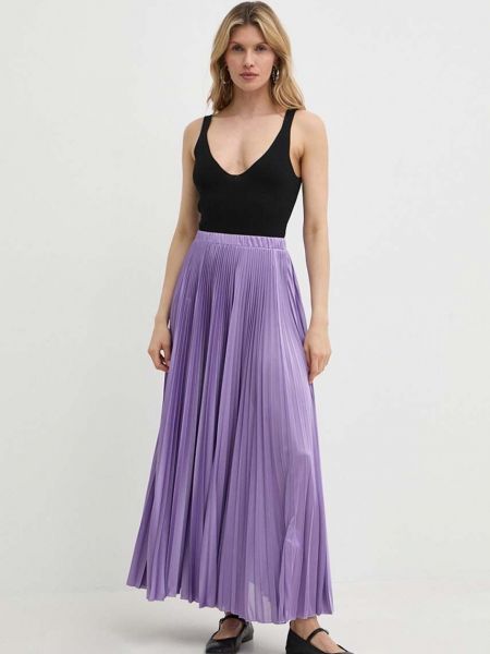 Длинная юбка Max&co фиолетовая