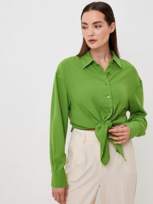 Зеленая блузка Modis