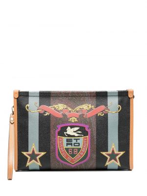 Clutch Etro brun