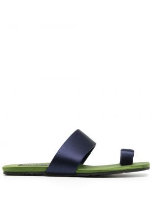 Сатенени сандали Pedro Garcia зелено