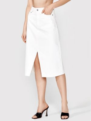 Traper suknja Simple bijela