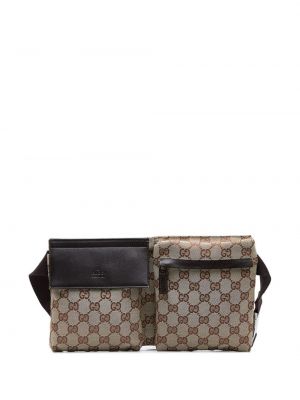 Cintura con tasche Gucci Pre-owned marrone