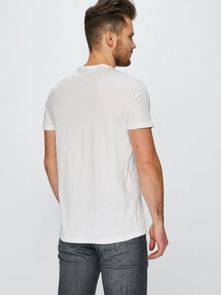 Rövid ujjú póló Emporio Armani Underwear fehér