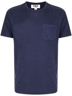 Camiseta con bolsillos Ymc azul