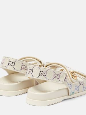 Krištáľové sandále Gucci