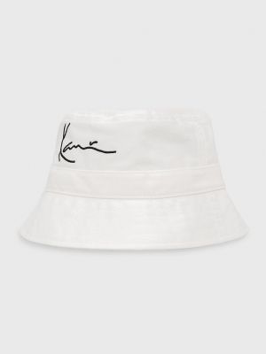 Pamučni šešir Karl Kani bijela