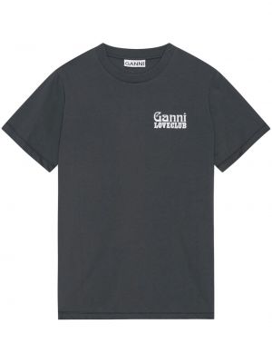 T-shirt con stampa Ganni