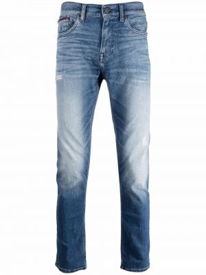 Tapered fit jeans Tommy Jeans blå