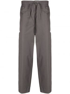 Ravne hlače Kenzo siva