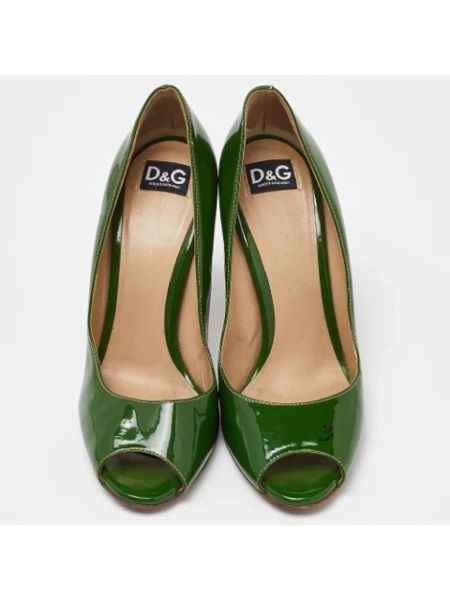 Calzado de cuero Dolce & Gabbana Pre-owned verde