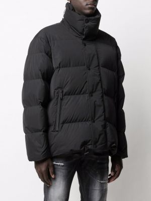 Kabát s potiskem Dsquared2 černý