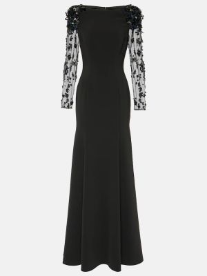 Dlouhé šaty Jenny Packham čierna