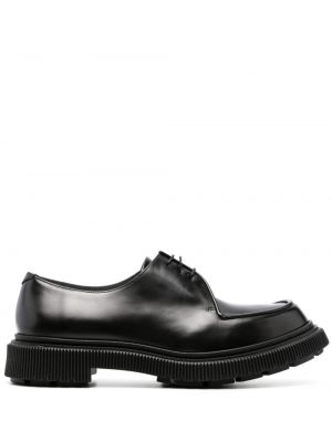 Обувки в стил дерби с връзки с дантела Adieu Paris черно