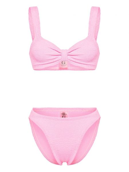 Bikini Hunza G rozā